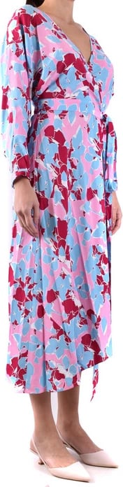 Fustan Diane Von Furstenberg femra multicolor