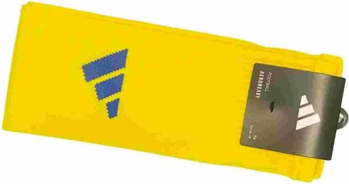 Mangëra futbolli adidas për meshkuj, të verdha