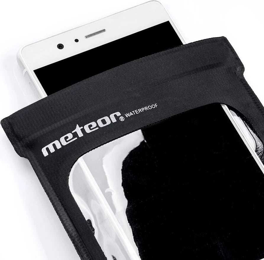 Aksesor biçiklete Meteor për telefon, i zi