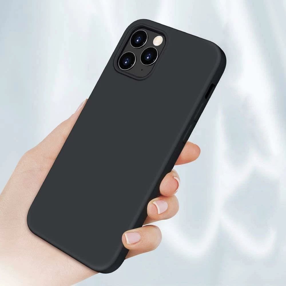 Mbështjellës silikoni Hurtel për Xiaomi Redmi Note 10 5G / Poco M3 Pro, i zi