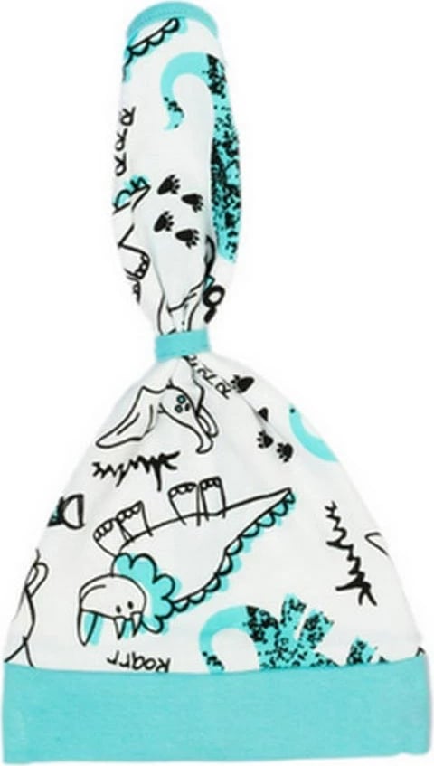 kapuç-shall bebe, Nicol Dinosaur, pambuk 100%, madhësia 80/86, turkez