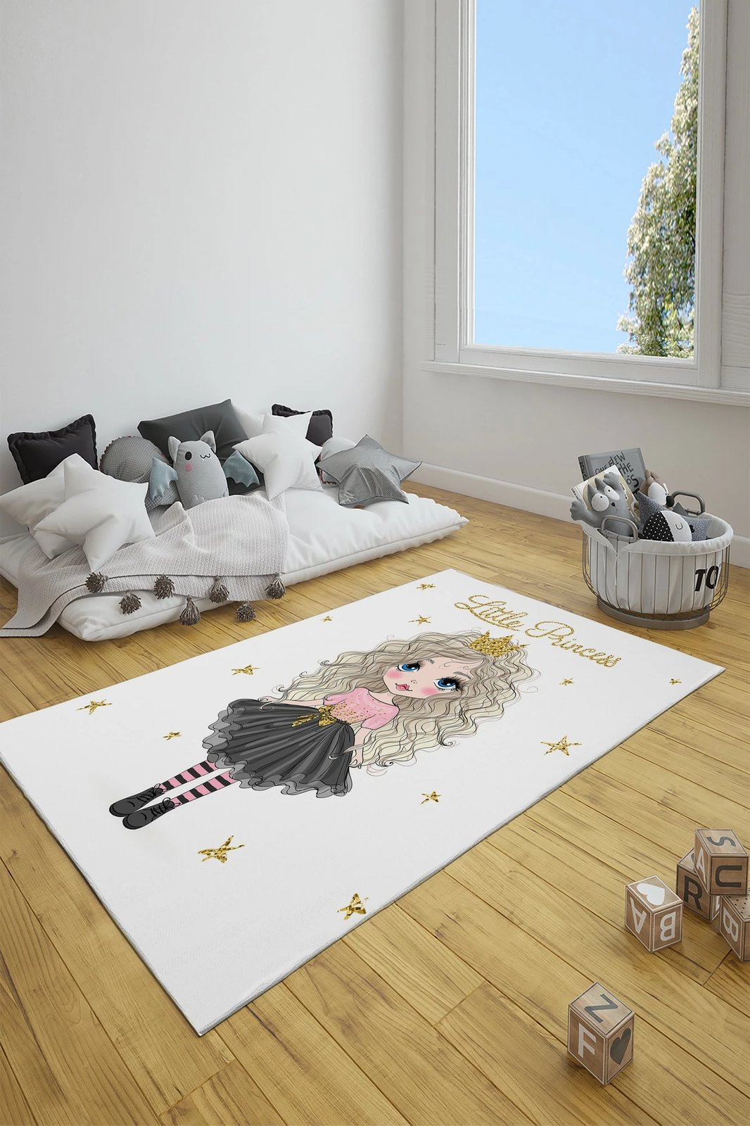 Qilim për fëmijë, shumëngjyrësh, 80x200cm, Conceptum Hypnose CT-3012