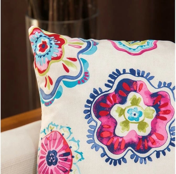 Jastëk dekorativ Evila Originals, Erdo, rozë