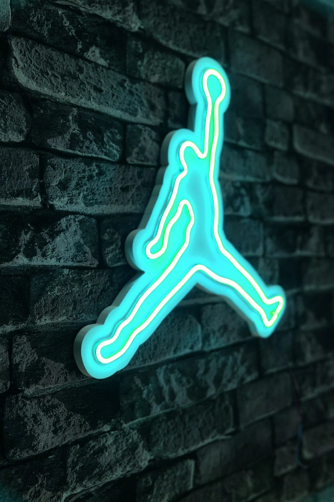 Dritë dekorative LED plastike, basketboll, ngjyrë kaltër