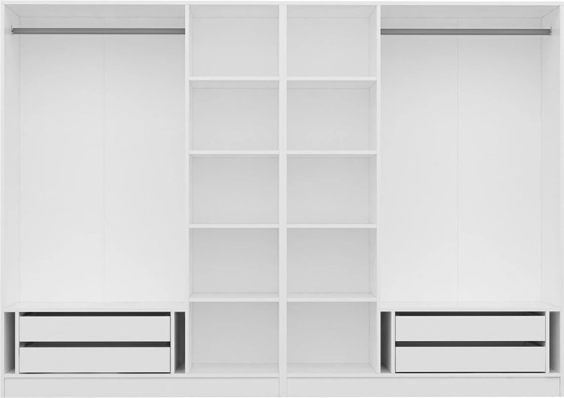 Dollap Skye Decor, i bardhë, 2442