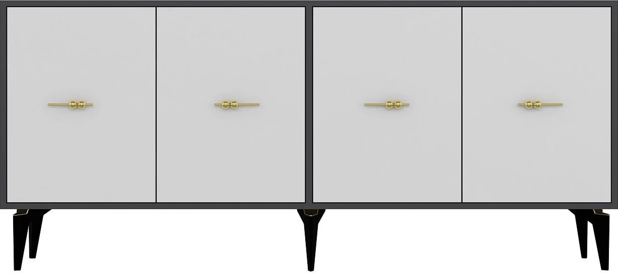 Konsol Skye Decor, sinta, antracit, e bardhë