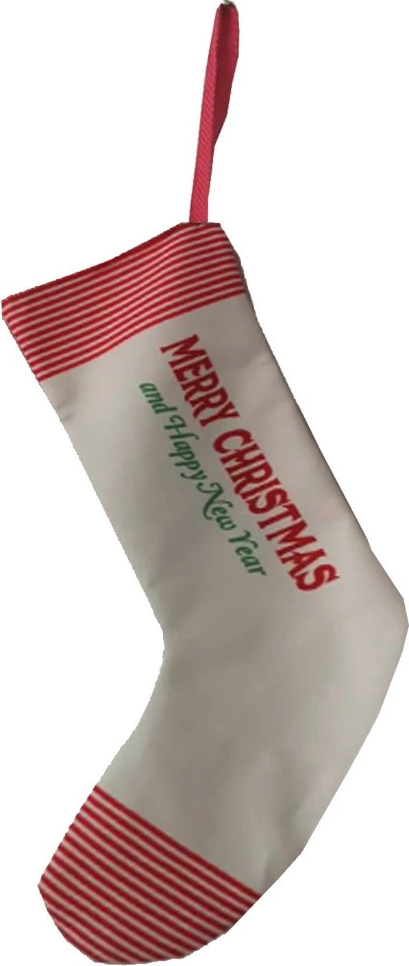 Çorape dekorative për Krishtlindje, Aberto Design, Crp001, shumëngjyrëshe, 35x18cm