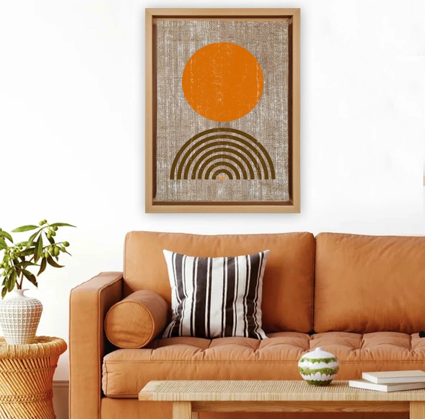 Pikturë dekorative në kanavacë, shumëngjyrëshe, Wallity, LNJ61803389464 - 96136, 96x136cm