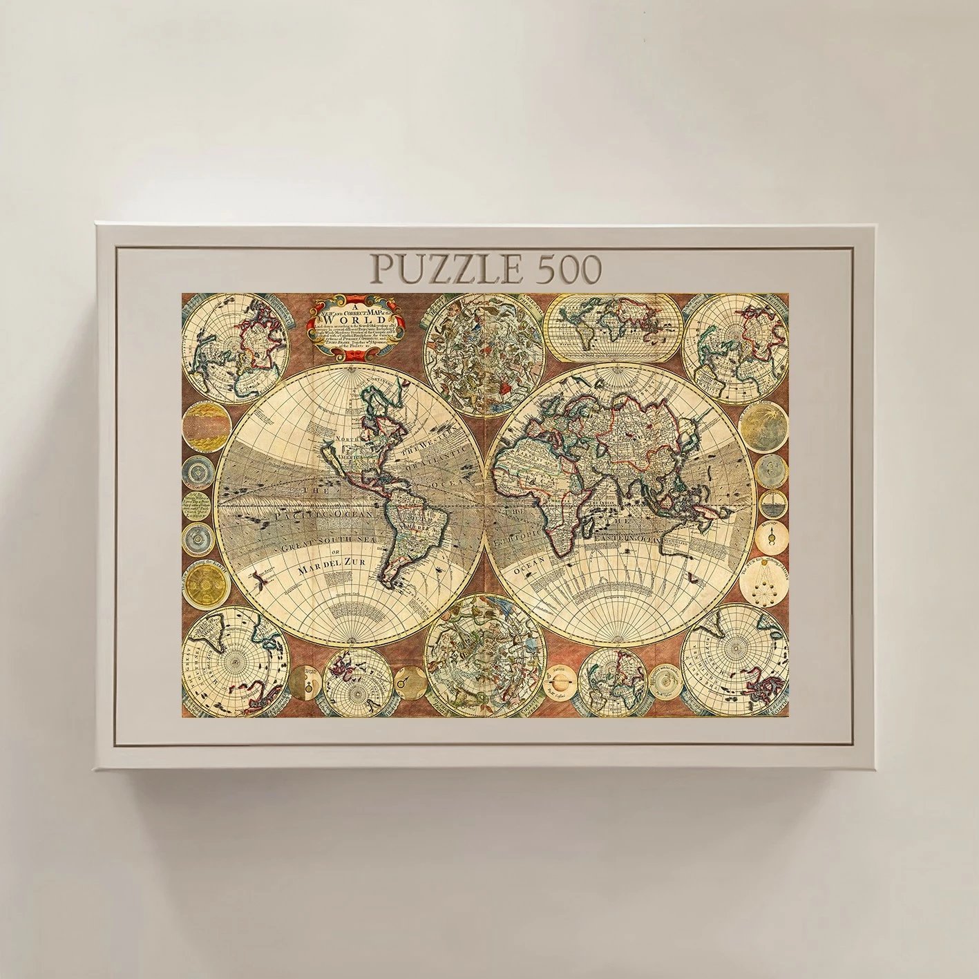 Puzzle 500 copa, Evila Originals, shumëngjyrësh, PZL_0127_500