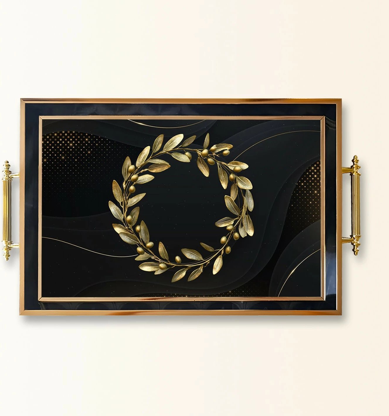 Tabaka xhami, dizajn elegant, TPA9764, shumëngjyrëshe Tabaka xhami, dizajn elegant, TPA9764, shumëngjyrëshe