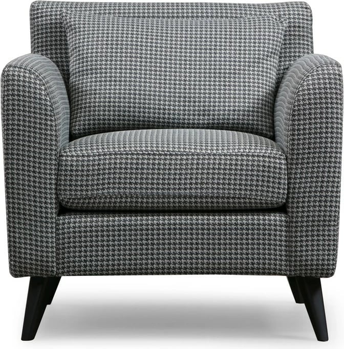 Karrige Wing Atelier del Sofa, kolltuk nordik, me motive