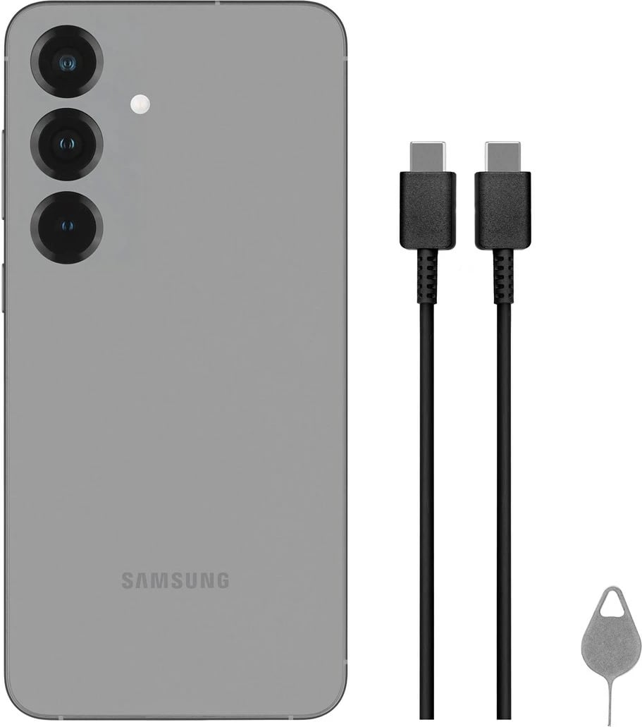 Celular Samsung Galaxy S25, 6.2", 12 GB RAM, 256 GB, 5G, Argjendtë