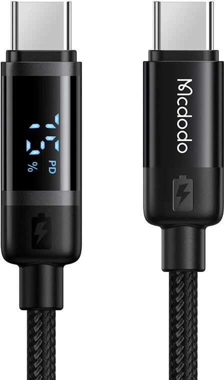 Kabllo USB-C në USB-C Mcdodo CA-5780, 1.2m, 60W, e zezë