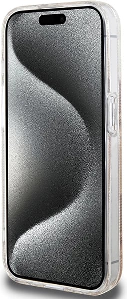 Mbështjellës Guess IML GCube MagSafe për iPhone 15 Pro Max, kafe Mbështjellës Guess IML GCube MagSafe për iPhone 15 Pro Max, kafe