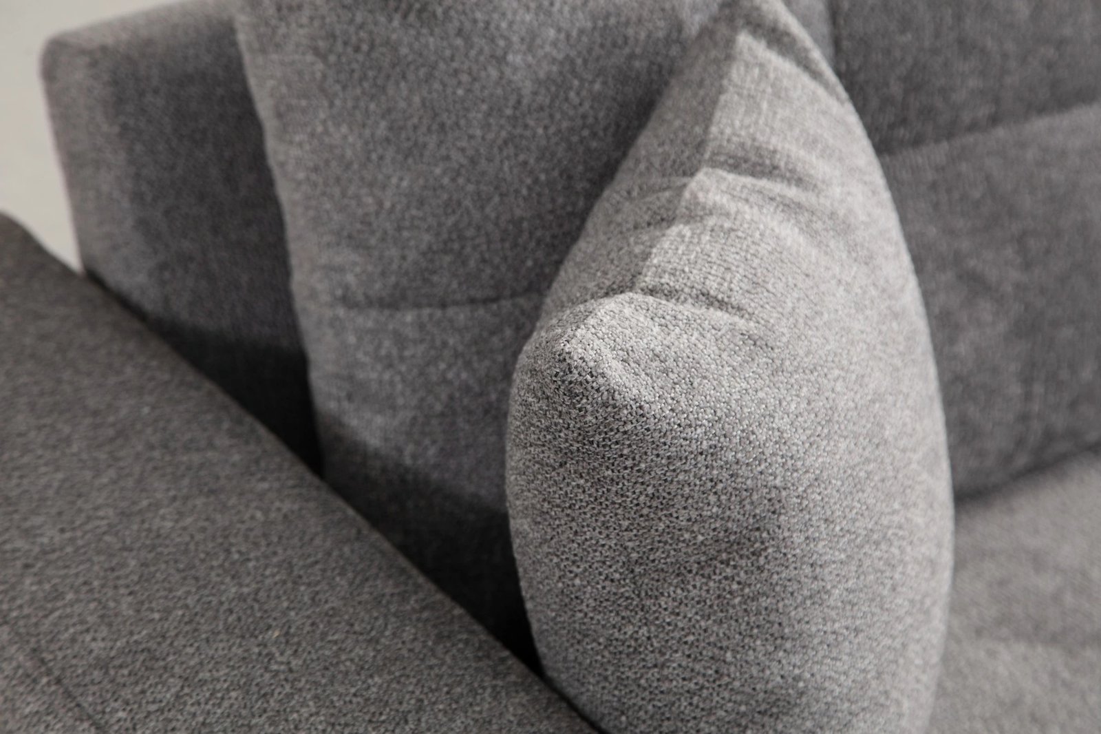 Divan-krevat treshe, ngjyrë gri e çelët, Sinor 3 vendësh