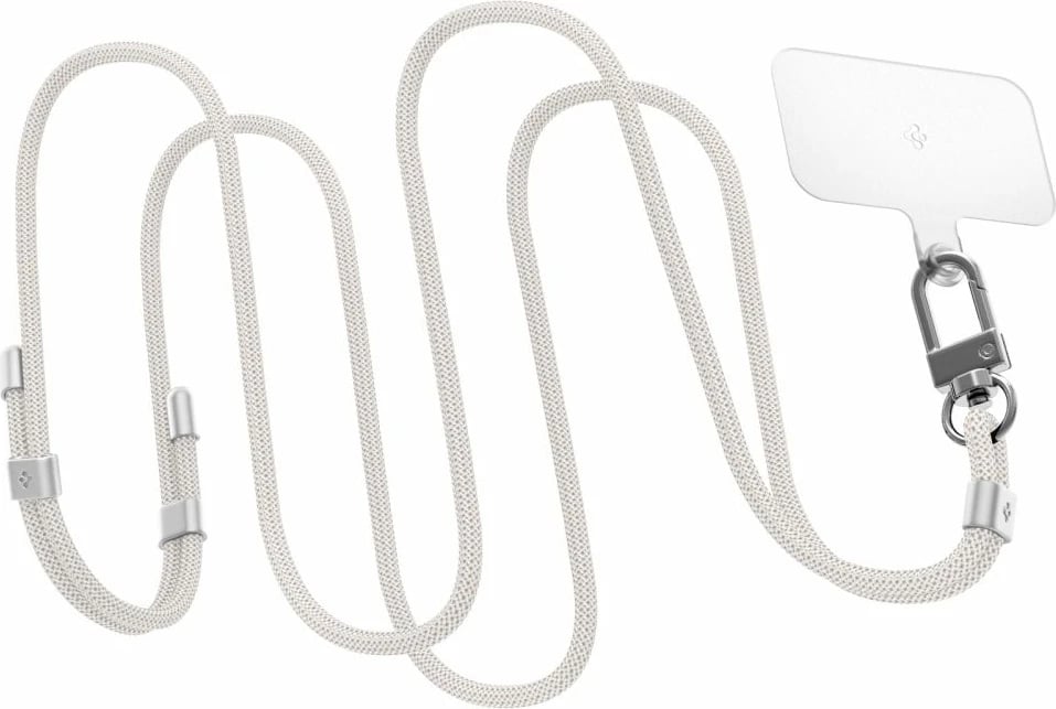 Set litarë universal Spigen me varëse dhe ConTag, i bardhë