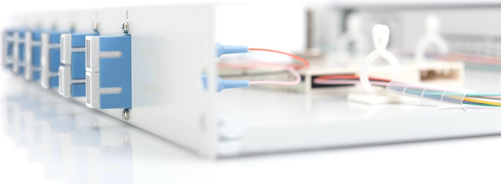 Kuti splice fiber optik Digitus, 1U, SC, OS2, rack mounting, gri
