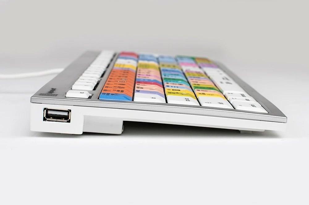 Tastierë LogicKeyboard Logic Pro X2 ALBA FR për Mac, shumëngjyrëshe