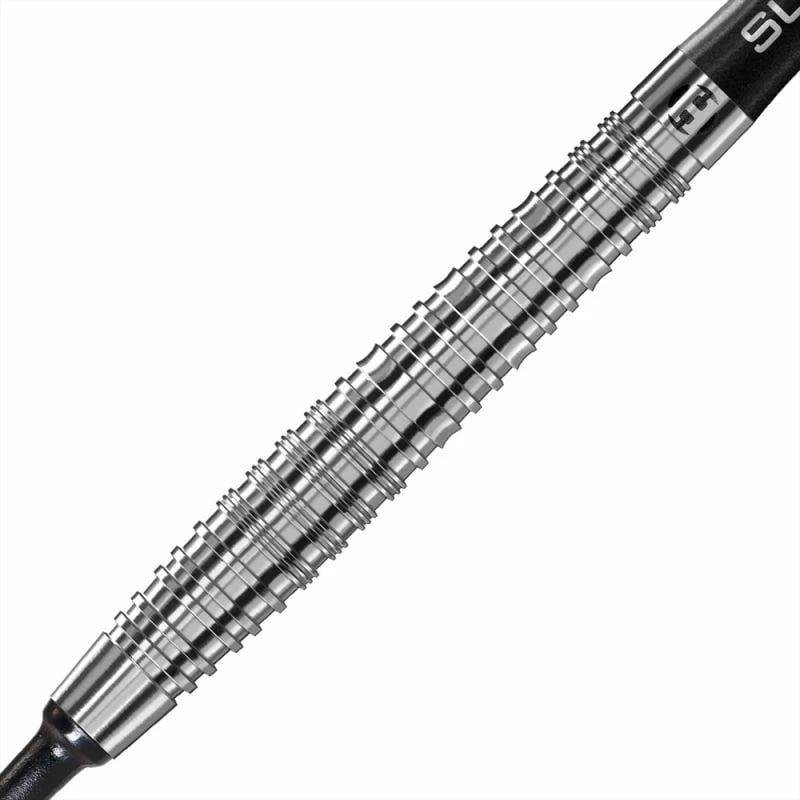 Shigjeta darts Harrows për meshkuj/femra, të zeza/verdhë/argjend