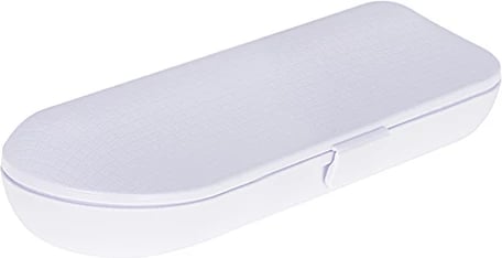 Furçë dhëmbësh sonike, Adler CR 2173, 48,000 vpm, 3 moda, IPX7, 180 min bateri, e bardhë, set me 2 koka + kuti udhëtimi