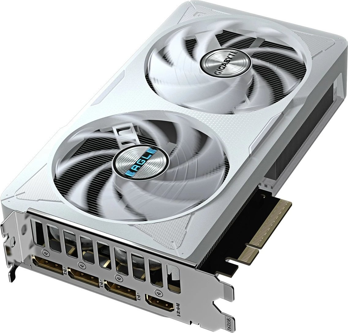 Kartelë grafike Gigabyte RTX 5060 EAGLE OC ICE 8GB GDDR7 e bardhë