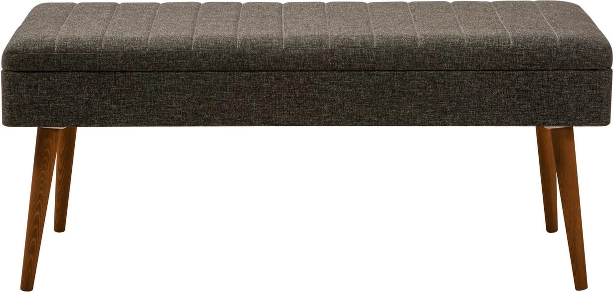 Set tavoline me karrige dhe konsolë, zgjatues, 5 pjesë, Skye Decor, Vina 02 1053, ngjyrë arre dhe antracit