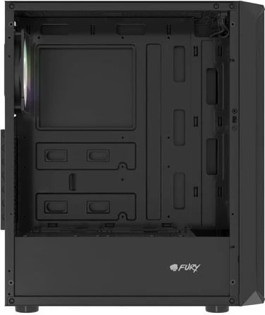 Kasë Natec Fury Shobo SH4 RGB Midi Tower, xham i temperuar, RGB, e zezë Kasë Natec Fury Shobo SH4 RGB Midi Tower, xham i temperuar, RGB, e zezë