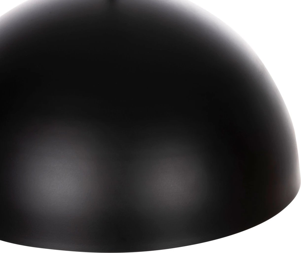 Llambë varëse tavani, kapak i rrumbullakët, metal i zi, FH4078, Φ40x125H cm