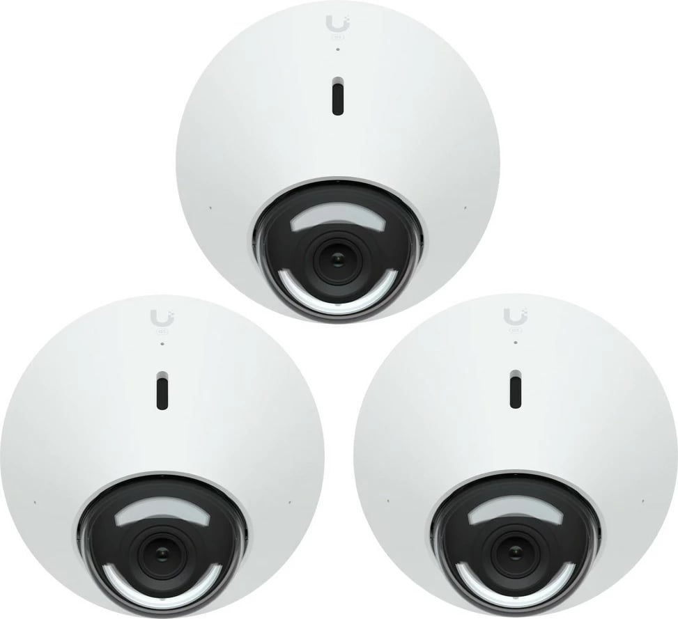 Kamerë rrjeti Ubiquiti UVC-G5-Dome 3 copë, rezolucion 2688x1512, bardhë