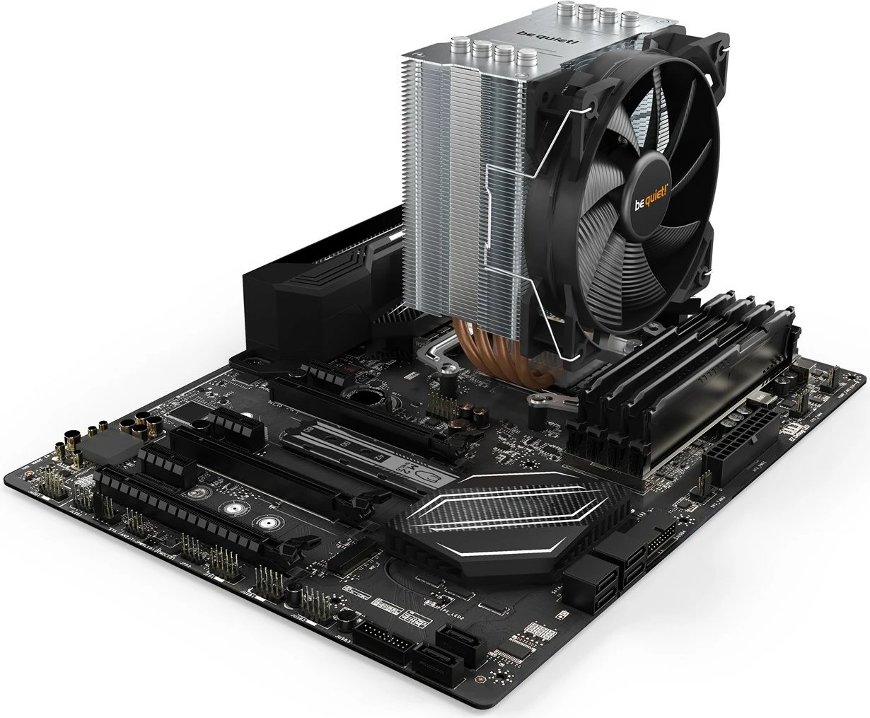 Ftohës kompjuteri Pure Rock 2 CPU 120mm PWM Fan, për Intel Socket ILM, për AMD Socket