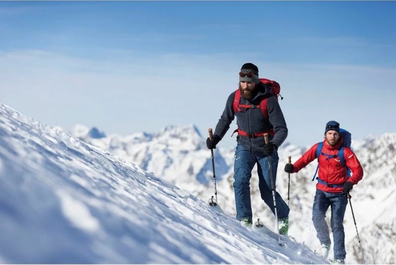 Pantallona për meshkuj Salewa, të zeza