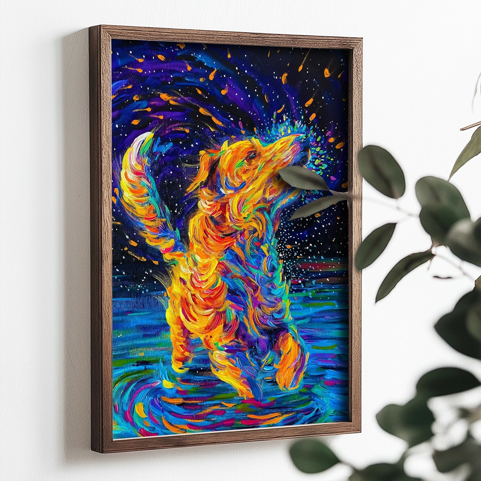 Pikturë dekorative me kornizë MDF, shumëngjyrëshe, Wallity, TUN011-L, 35x47x2 cm