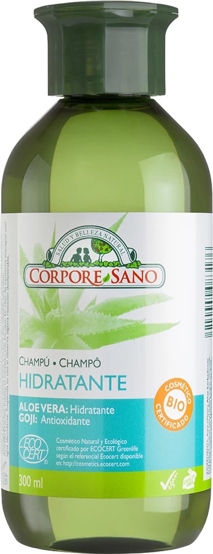 Shampon hidratues Corpore Aloe Vera dhe Goji 300ml Bio