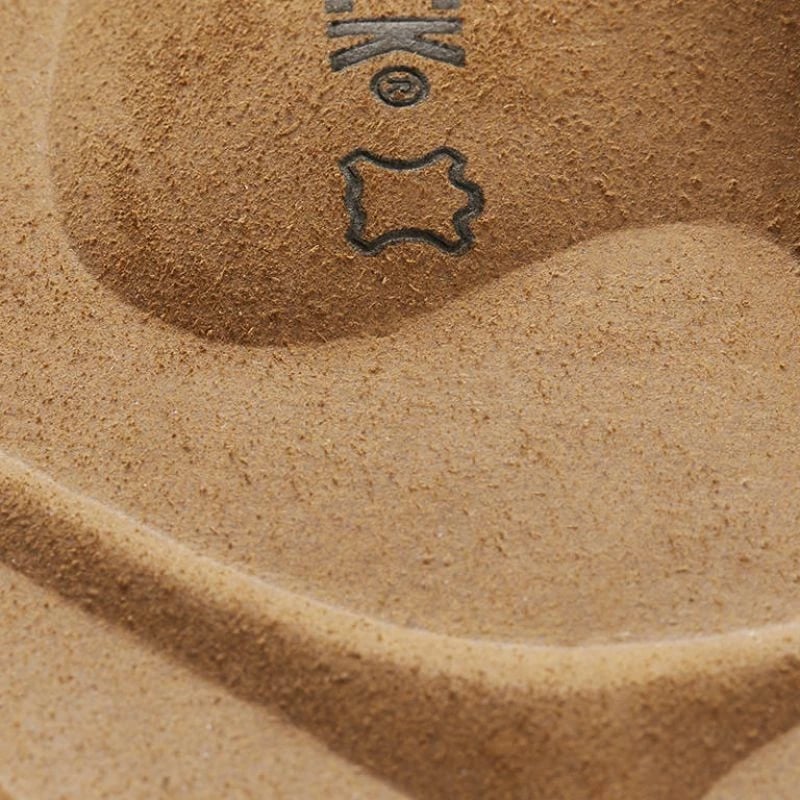 Papuqe femra Birkenstock, të arta