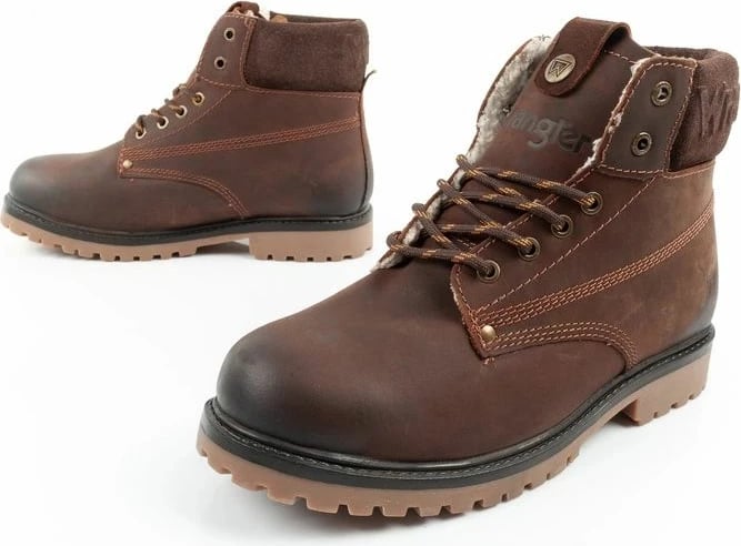 Çizme për meshkuj Wrangler, kafe të errët