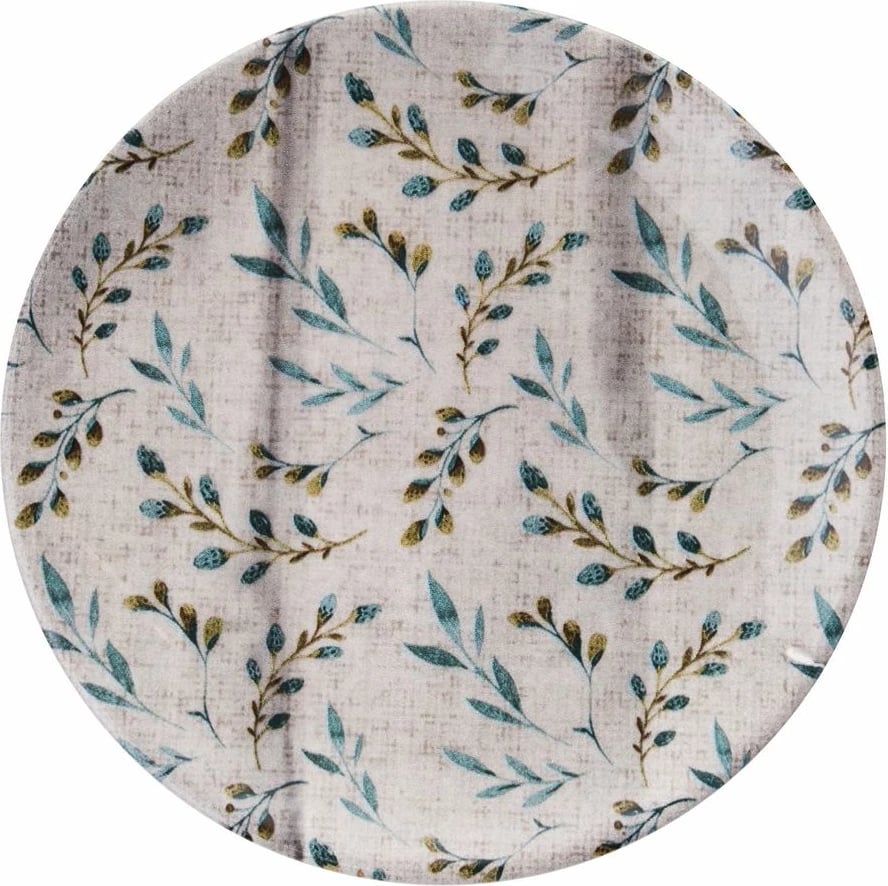 Set pjatash shërbimi (6 copë), Hermia Concept, Serv Leaf, ngjyrë turquoise