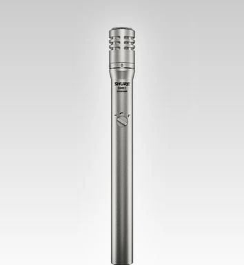 Mikrofon skene SHURE SM81-LC, unidireksional, metallic