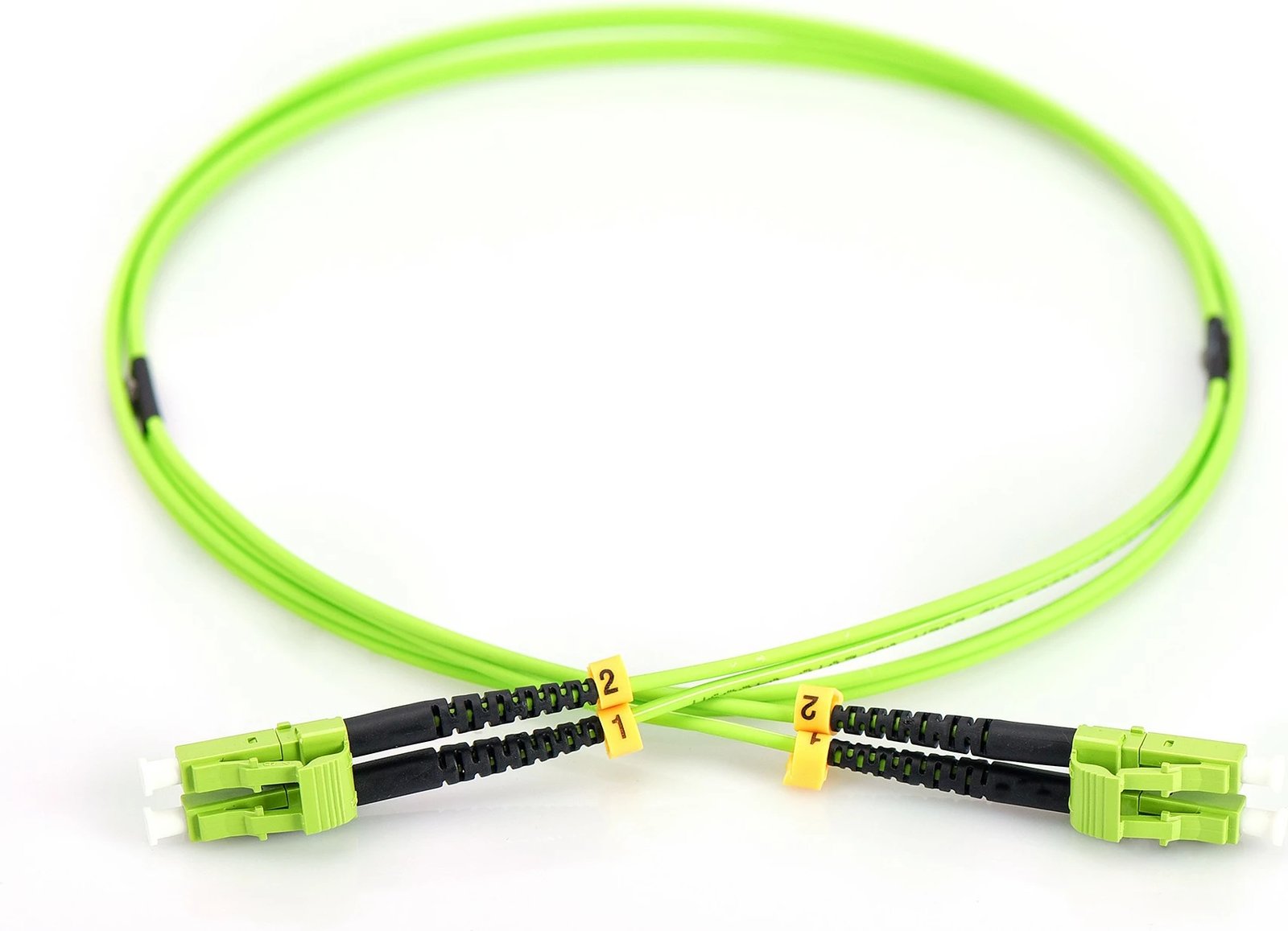 Kabëll optik Digitus OM5 LC/LC 7m i gjelbërt