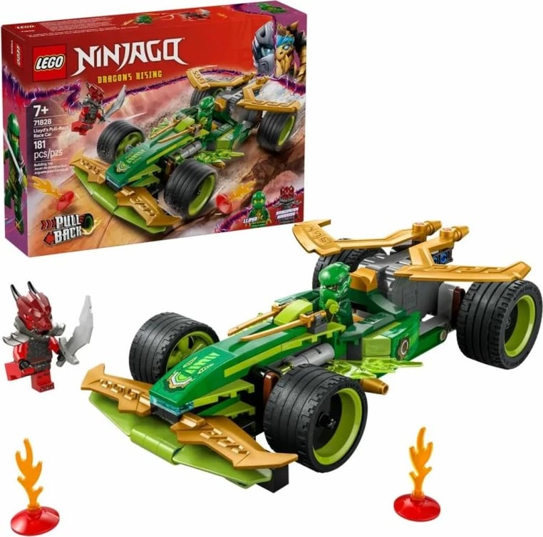 Lego NINJAGO makinë garuese për fëmijë