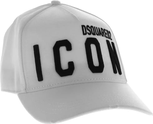 Kapelë Dsquared2 për meshkuj, e bardhë