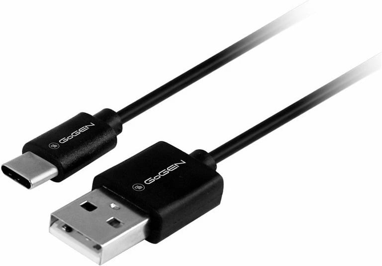 Kabllo Usb GOGEN GOGUSBAC200MM02 (Zezë, 0.5m)