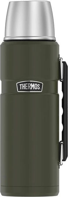 Termos Thermos 470 ml me mbajtëse filxhani, army green Termos Thermos 470 ml me mbajtëse filxhani, army green