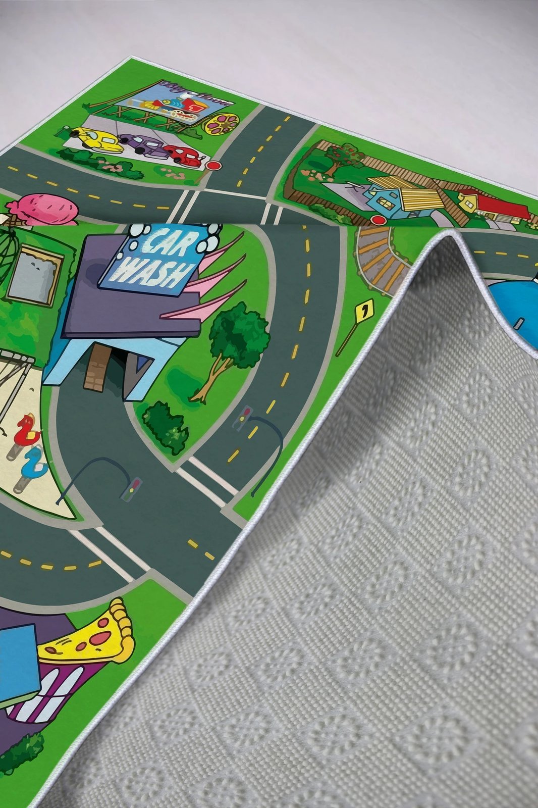 Qilim (80 x 120) Conceptum Hypnose, WOOKECE118, shumëngjyrësh