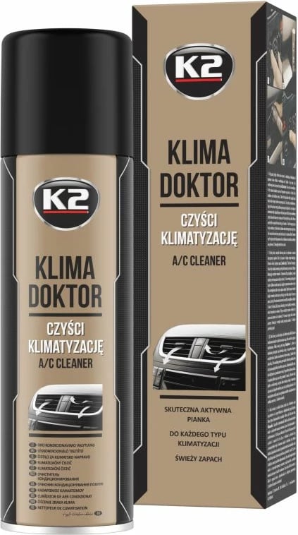 Pastrues i klimës A/C Cleaner Set Klima Doktor 500ml K2