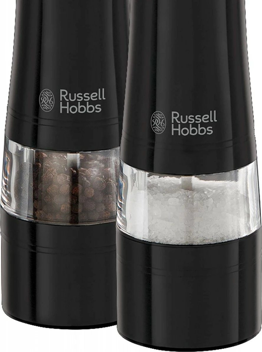 Set mullinjsh për kripë dhe piper Russell Hobbs 28010-56, i zi