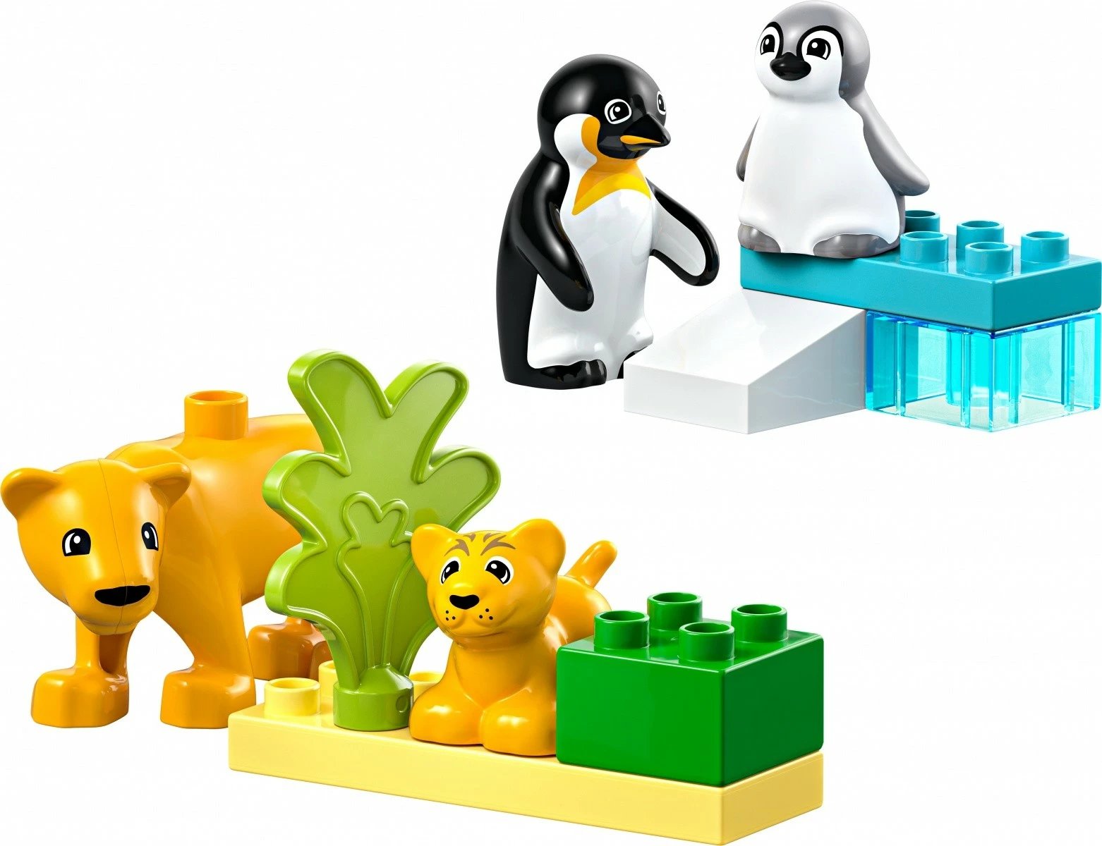 Set lodrash LEGO DUPLO 10442 Wild Animal Families: Penguins & Lions, 10 pjesë, për fëmijë 2+ Set lodrash LEGO DUPLO 10442 Wild Animal Families: Penguins & Lions, 10 pjesë, për fëmijë 2+