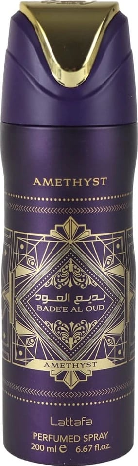 Deodorant spray Lattafa Bade'e Al Oud Amethyst 200ml