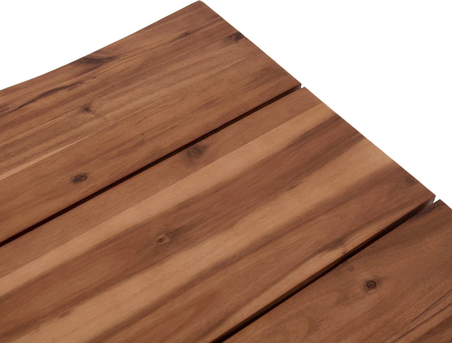 Sipërfaqe tavoline katrore, dru akacie natyrale, FH6300.01, 80x80x3.5cm