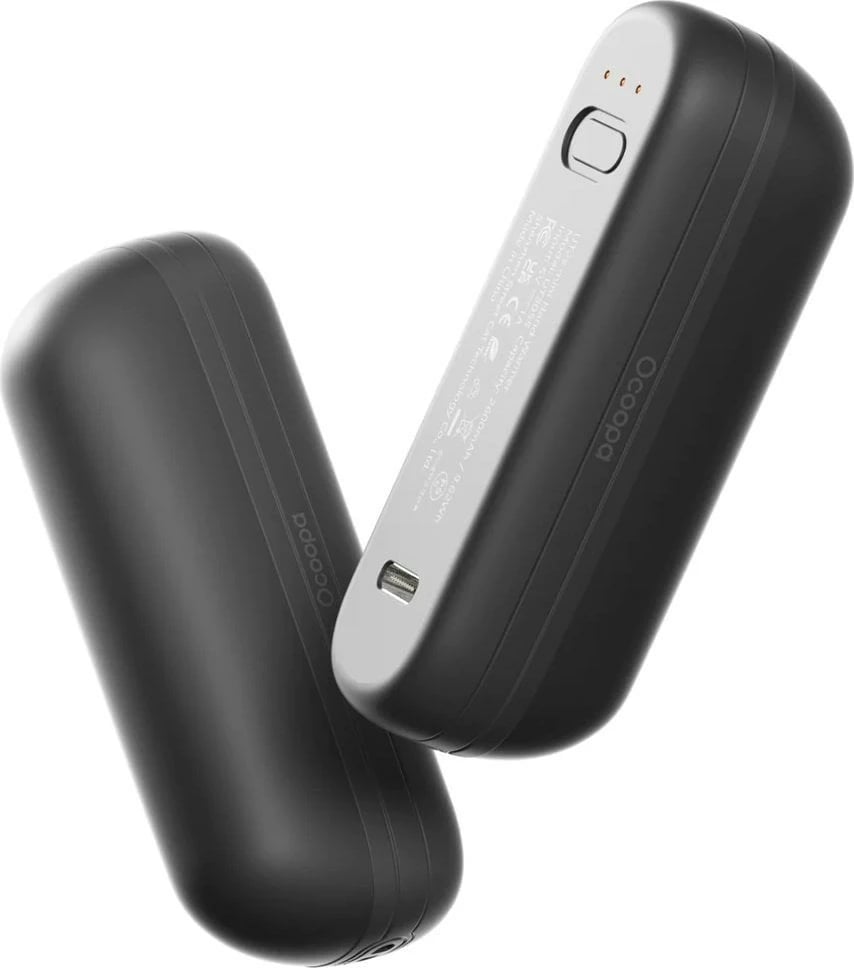 Ngrohës elektrik për duar Ocoopa UT2S-MINI-BK, 2600 mAh, alumini