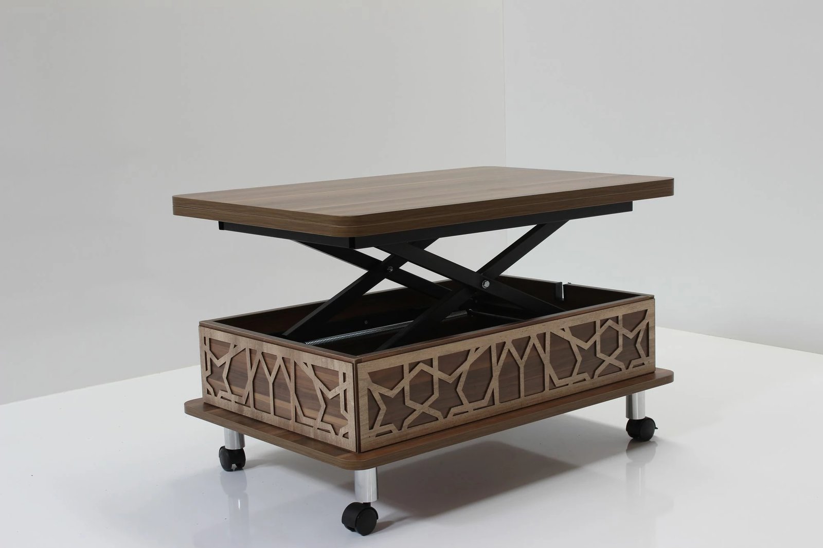 Tavolinë kafeje Skye Decor, ngjyrë arre, ADT